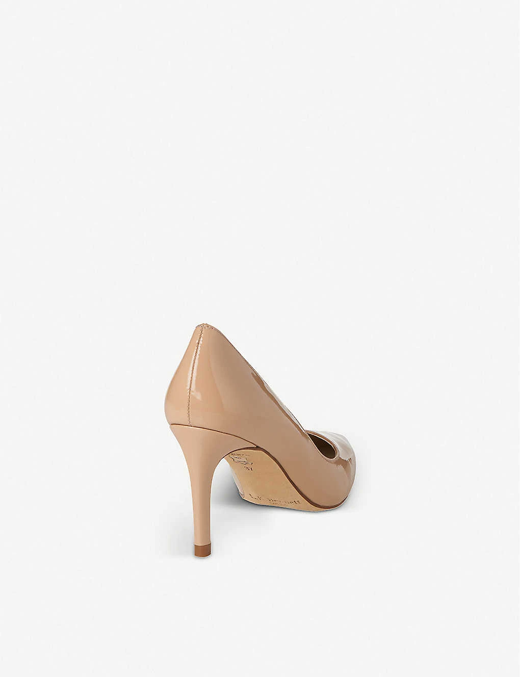 Floret Pointed Patent-leather Courts - Image 2