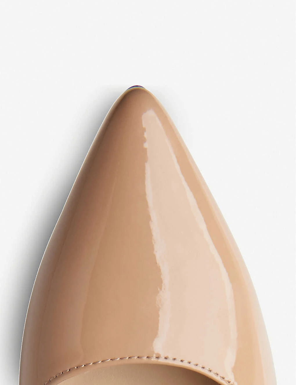 Floret Pointed Patent-leather Courts - Image 4