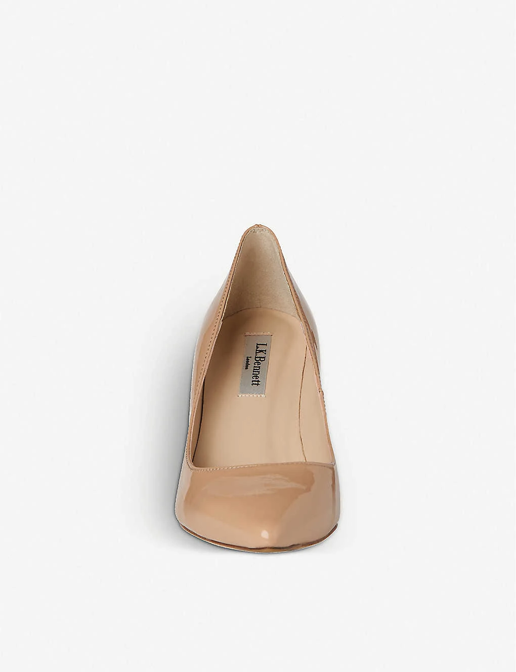 Floret Pointed Patent-leather Courts - Image 5
