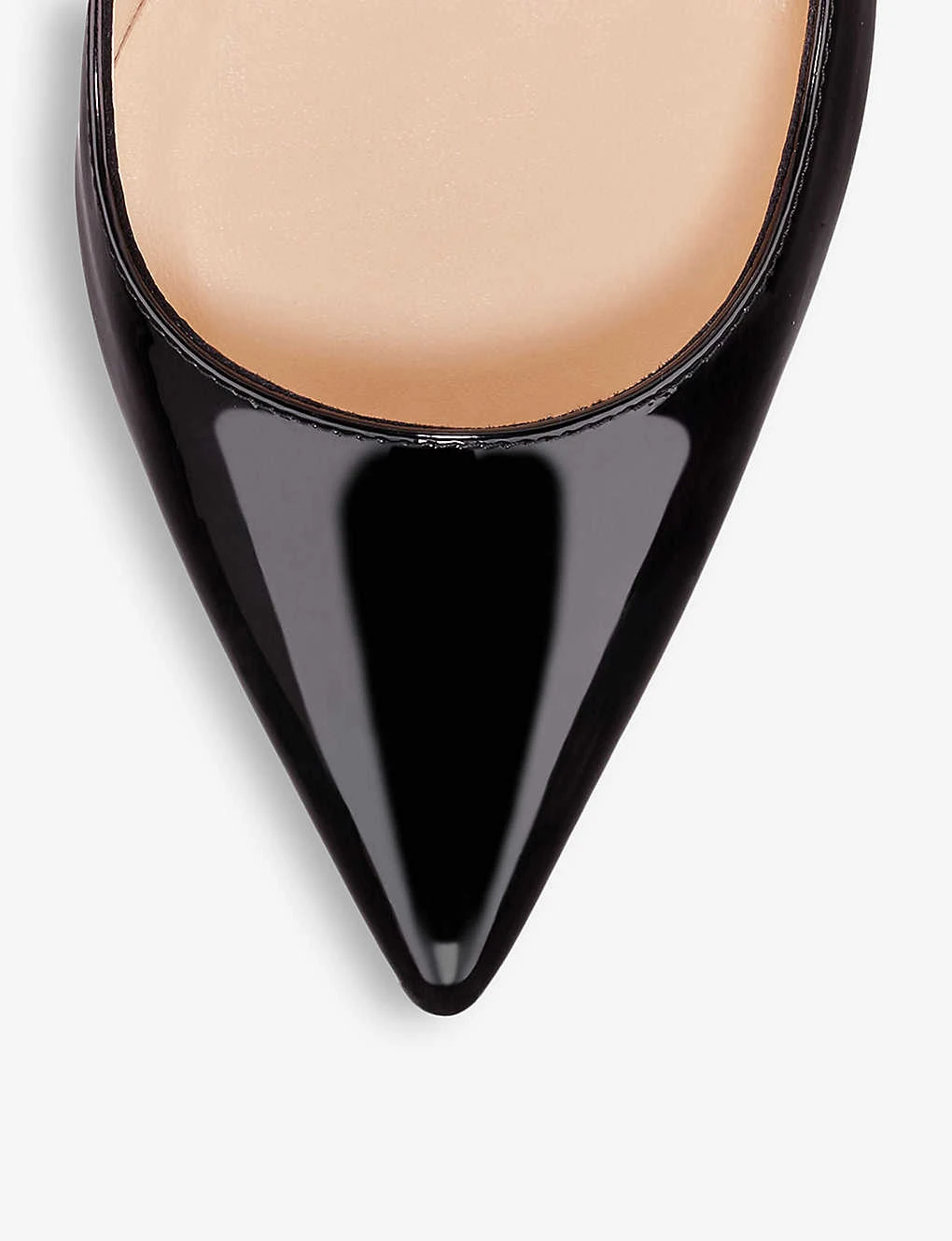 Christian Louboutin Pigalle 100 Patent-leather Courts - Image 4