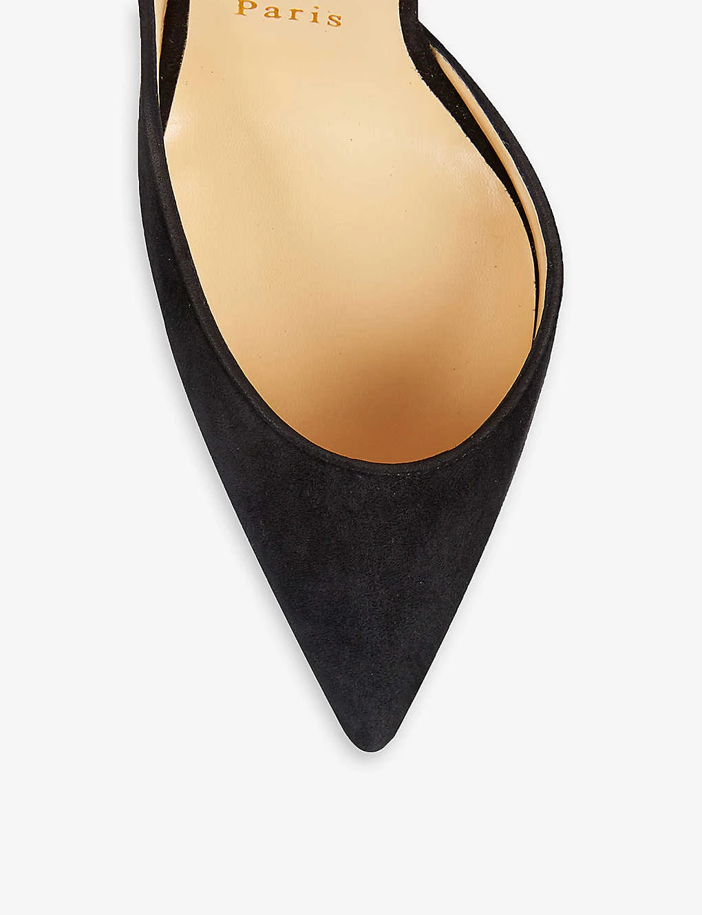 Christian Louboutin Iriza 100 Suede Courts - Image 4
