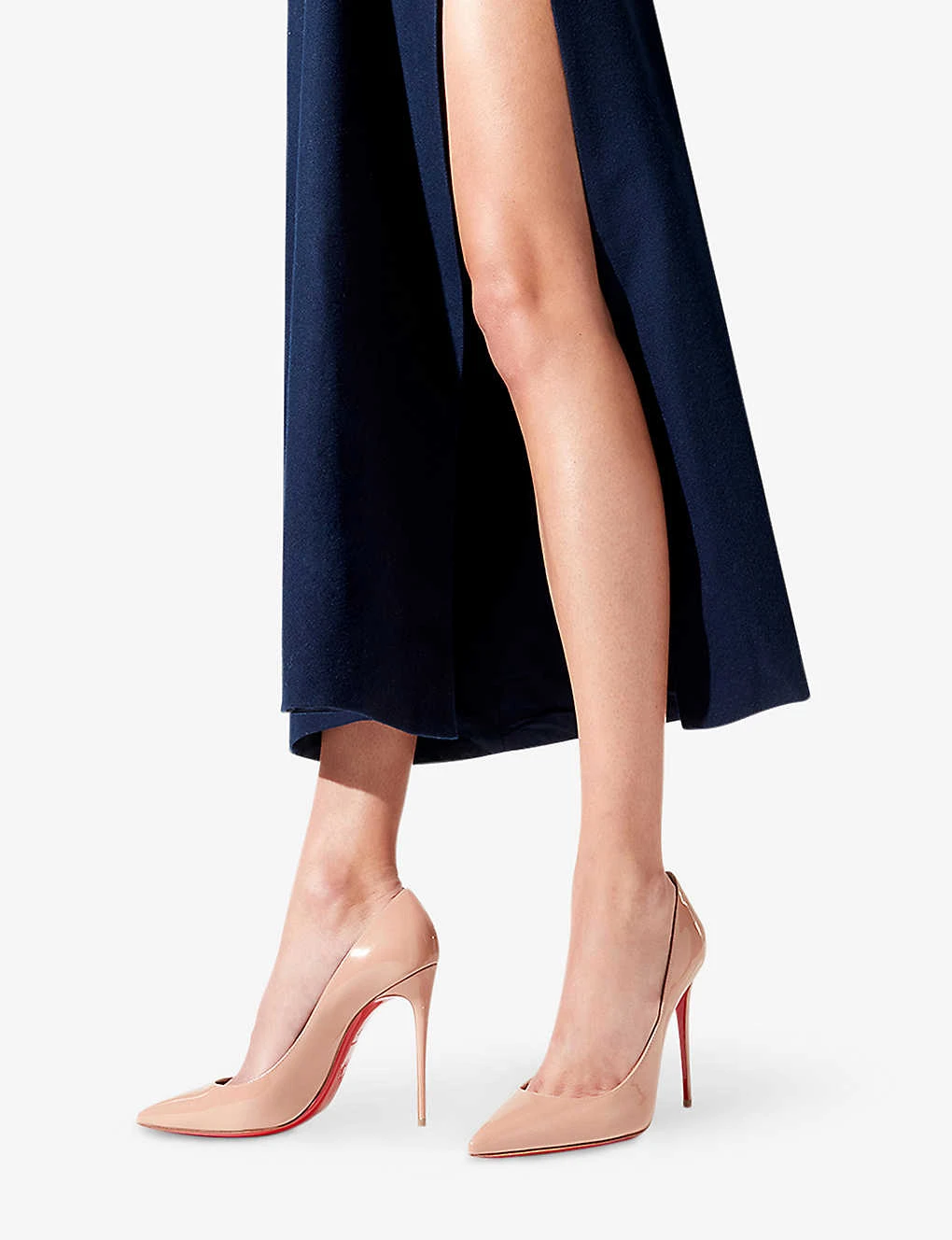 Christian Louboutin Kate 100 Patent-leather Courts - Image 5