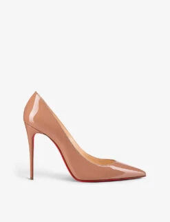 Christian Louboutin Kate 100 Patent-leather Courts