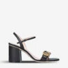 Gucci Marmont 75 Leather Sandals