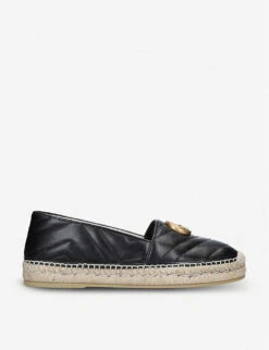 Gucci Pilar Leather Espadrilles