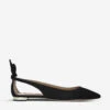 Aquazzura Deneuve Suede Ballet Pumps