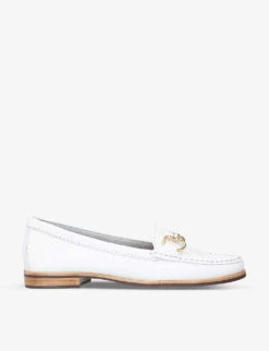 Click Horsebit-embellished Leather Loafers