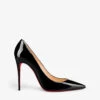 Christian Louboutin Kate 100 Patent-leather Courts