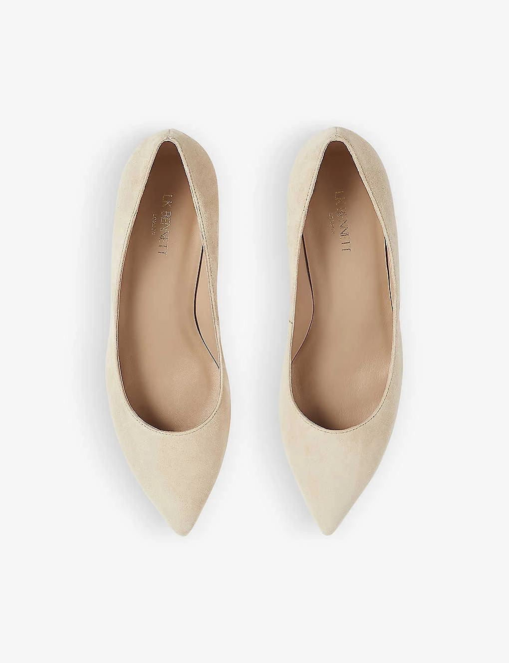Audrey Pointed-toe Leather Courts - Image 2
