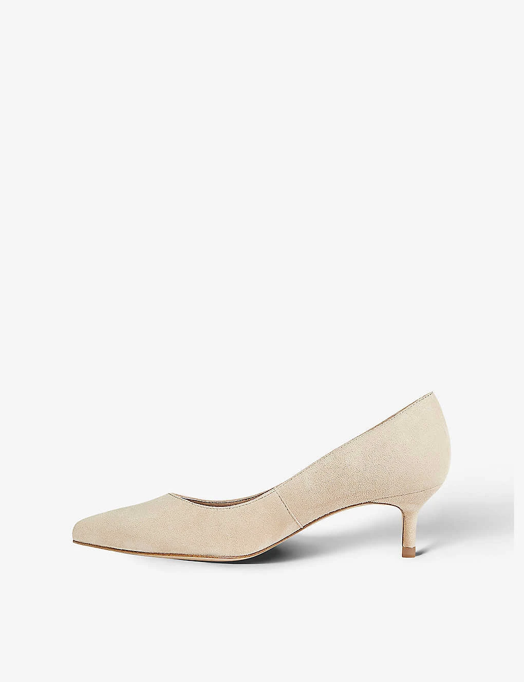 Audrey Pointed-toe Leather Courts - Image 3