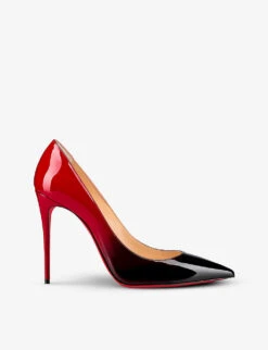 Christian Louboutin Kate 100 Patent-leather Courts