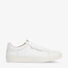 AllSaints Sheer Logo-print Low-top Leather Trainers