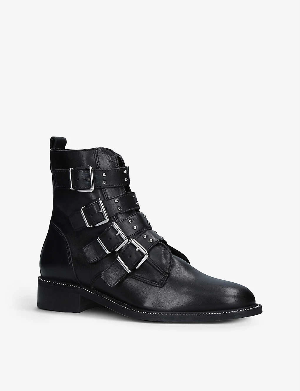 Carvela Strap Leather Ankle Boots - Image 3
