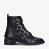 Carvela Strap Leather Ankle Boots