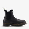 Dr. Martens 2976 Leonore Faux Fur-lined Leather Boots