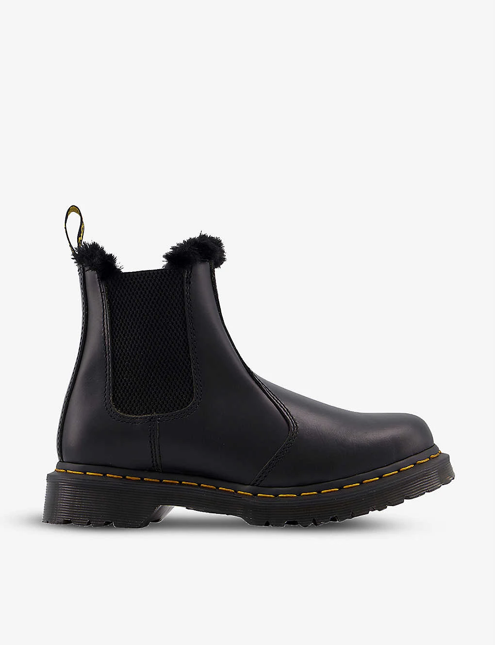 Dr. Martens 2976 Leonore Faux Fur-lined Leather Boots