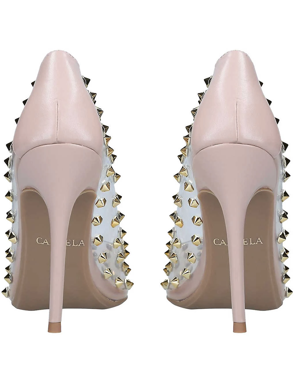 Carvela Kicker Stud-detail Court Shoes - Image 2
