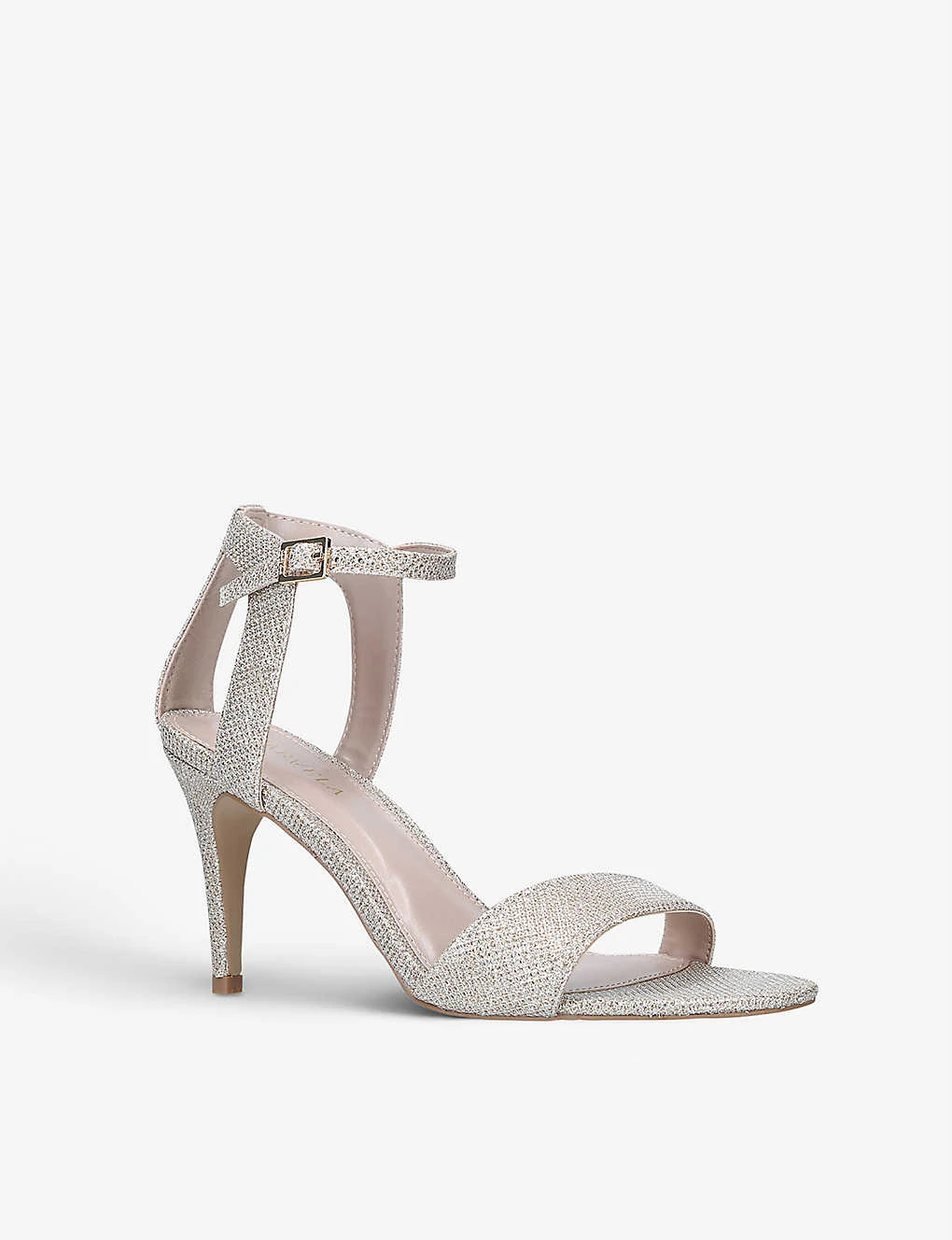 Carvela Kolluding Heeled Embellished Woven Sandals - Image 3