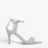 Carvela Kolluding Heeled Embellished Woven Sandals