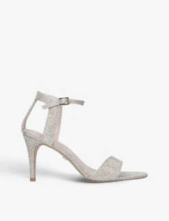 Carvela Kolluding Heeled Embellished Woven Sandals