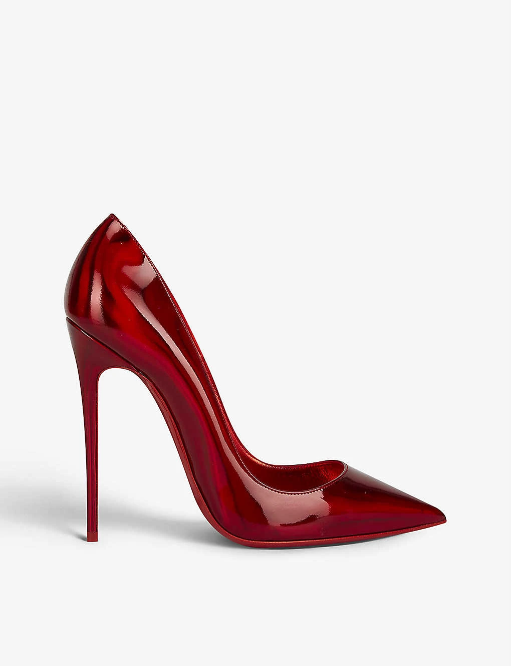 Christian Louboutin So Kate 120 Patent-leather Courts