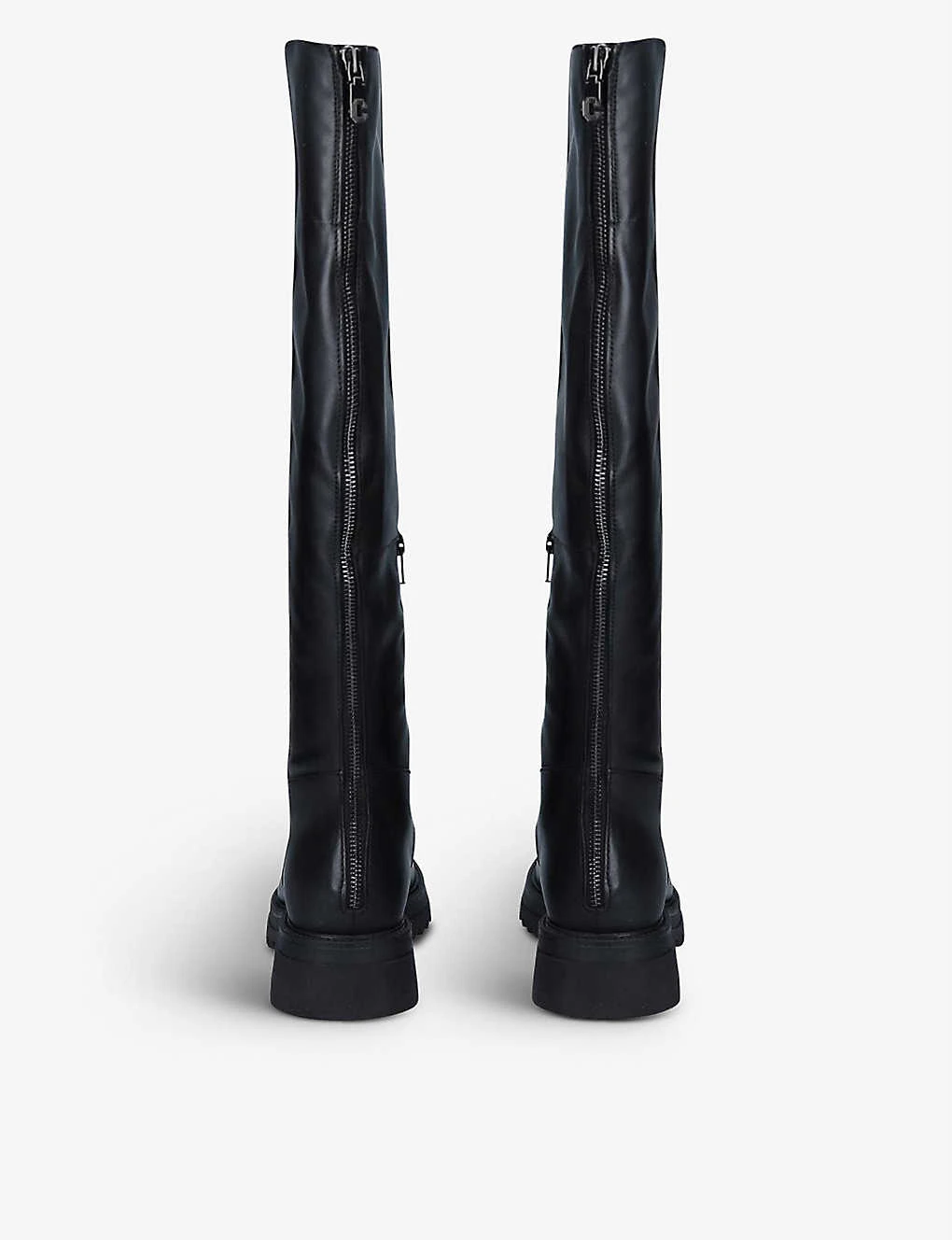 Carvela Strong Leather Knee-high Chelsea Boots - Image 2
