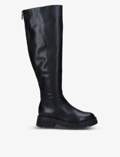 Carvela Strong Leather Knee-high Chelsea Boots