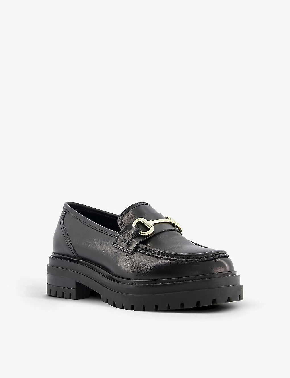 Dune Snaffle-trimmed Leather Loafers - Image 3