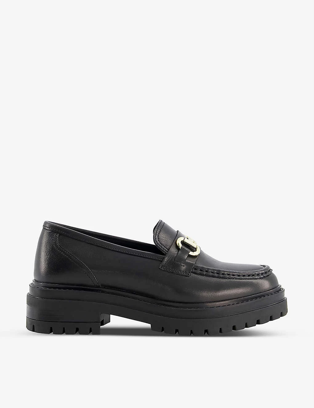 Dune Snaffle-trimmed Leather Loafers