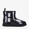 Ugg Classic Clear Mini PVC And Faux-shearling Boots