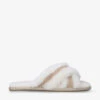 Ugg Scuffiata Round-toe Sheepskin Slippers