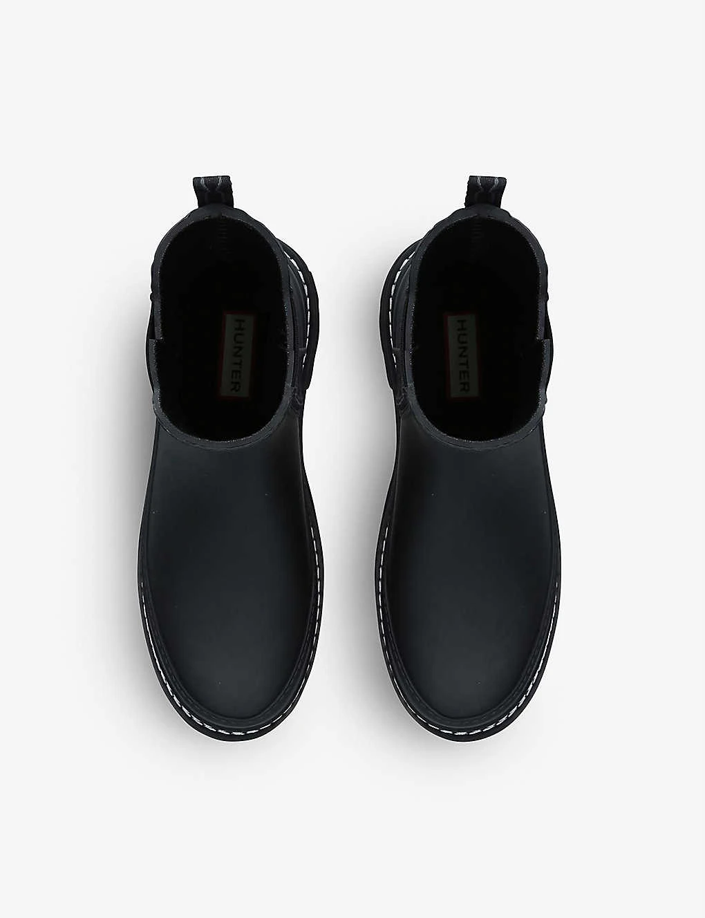 Hunter Refined Stitch Rubber Chelsea Boots - Image 2