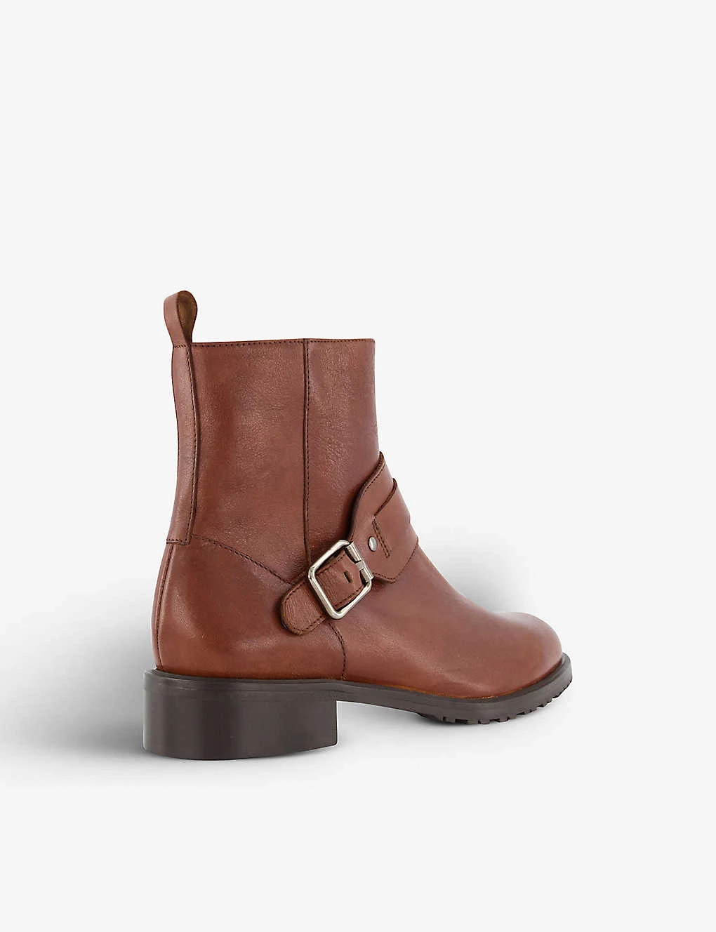 Dune Peptide Buckle-detail Leather Ankle Boots - Image 4