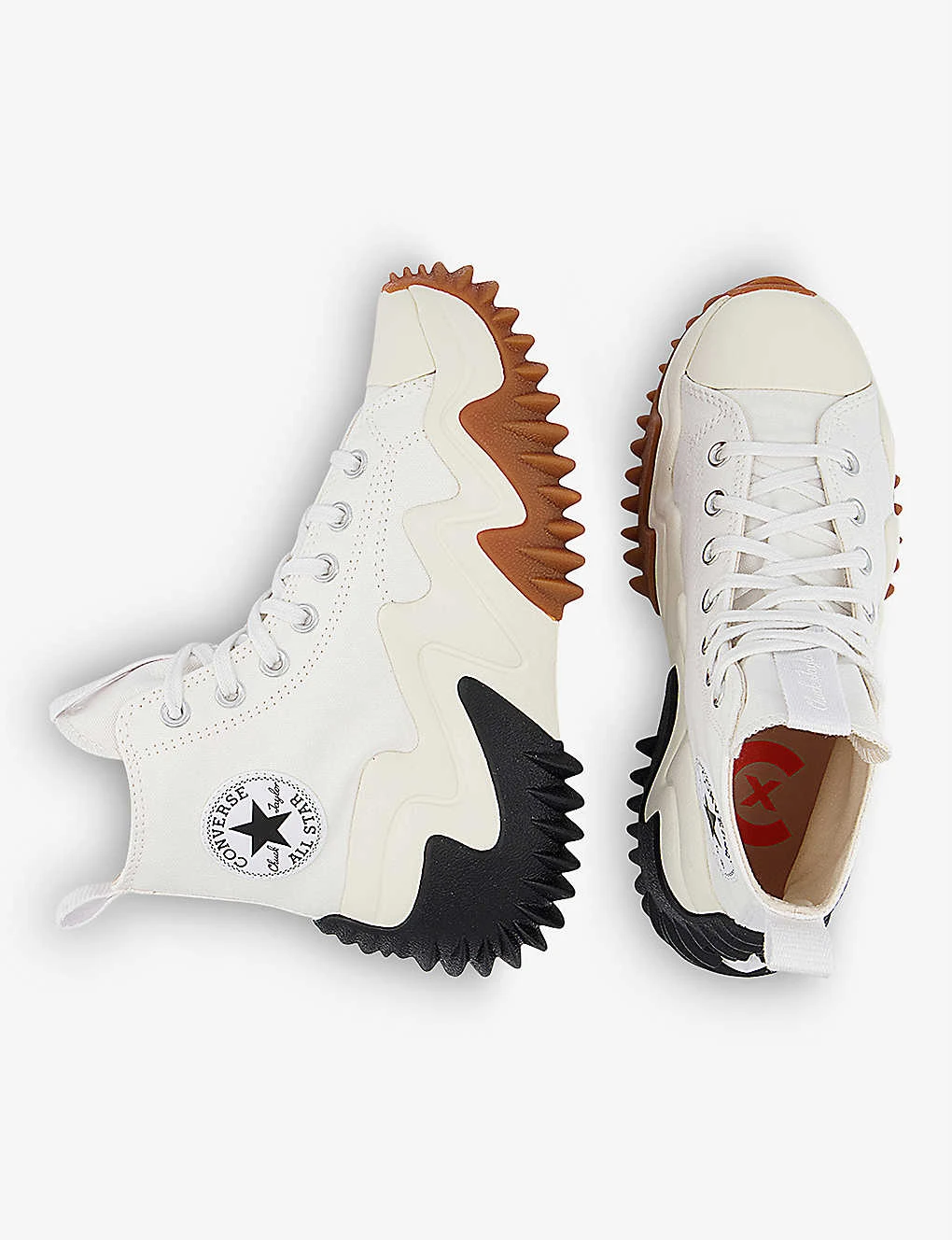 Converse Run Star Motion High-top Organic-cotton Canvas Trainers - Image 2