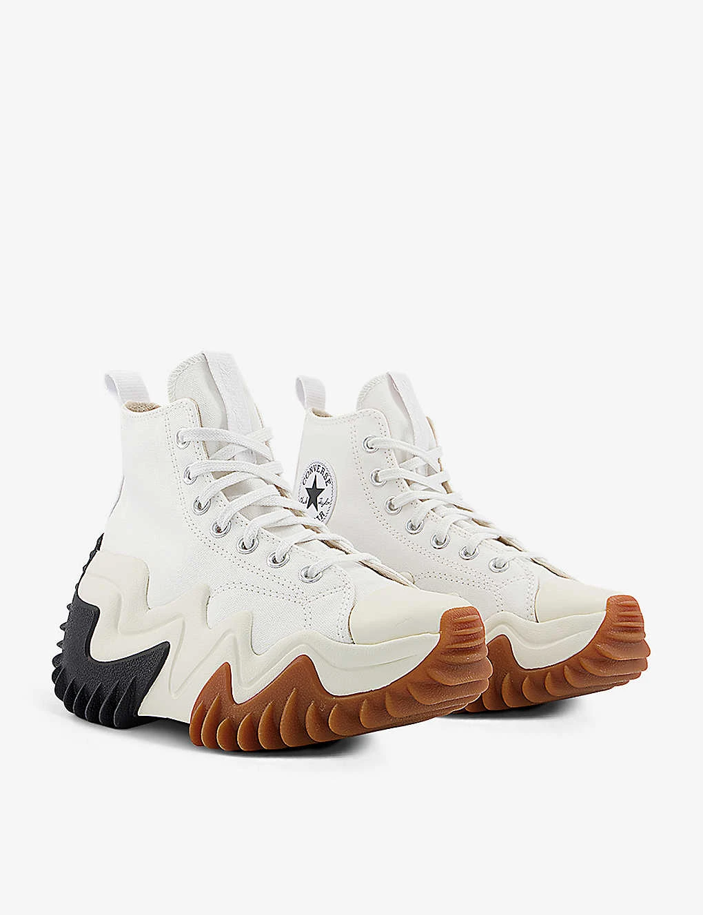 Converse Run Star Motion High-top Organic-cotton Canvas Trainers - Image 3