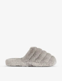 Ted Baker Lopsey Faux Fur Mule Slippers
