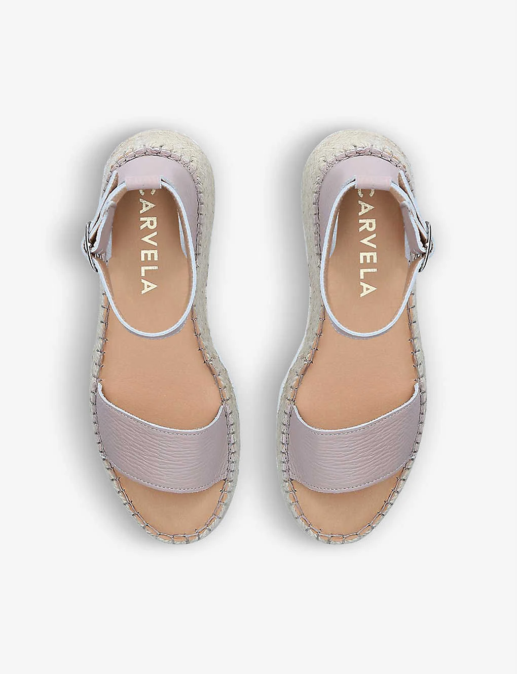 Chase Espadrille Flatform Leather Sandals - Image 2