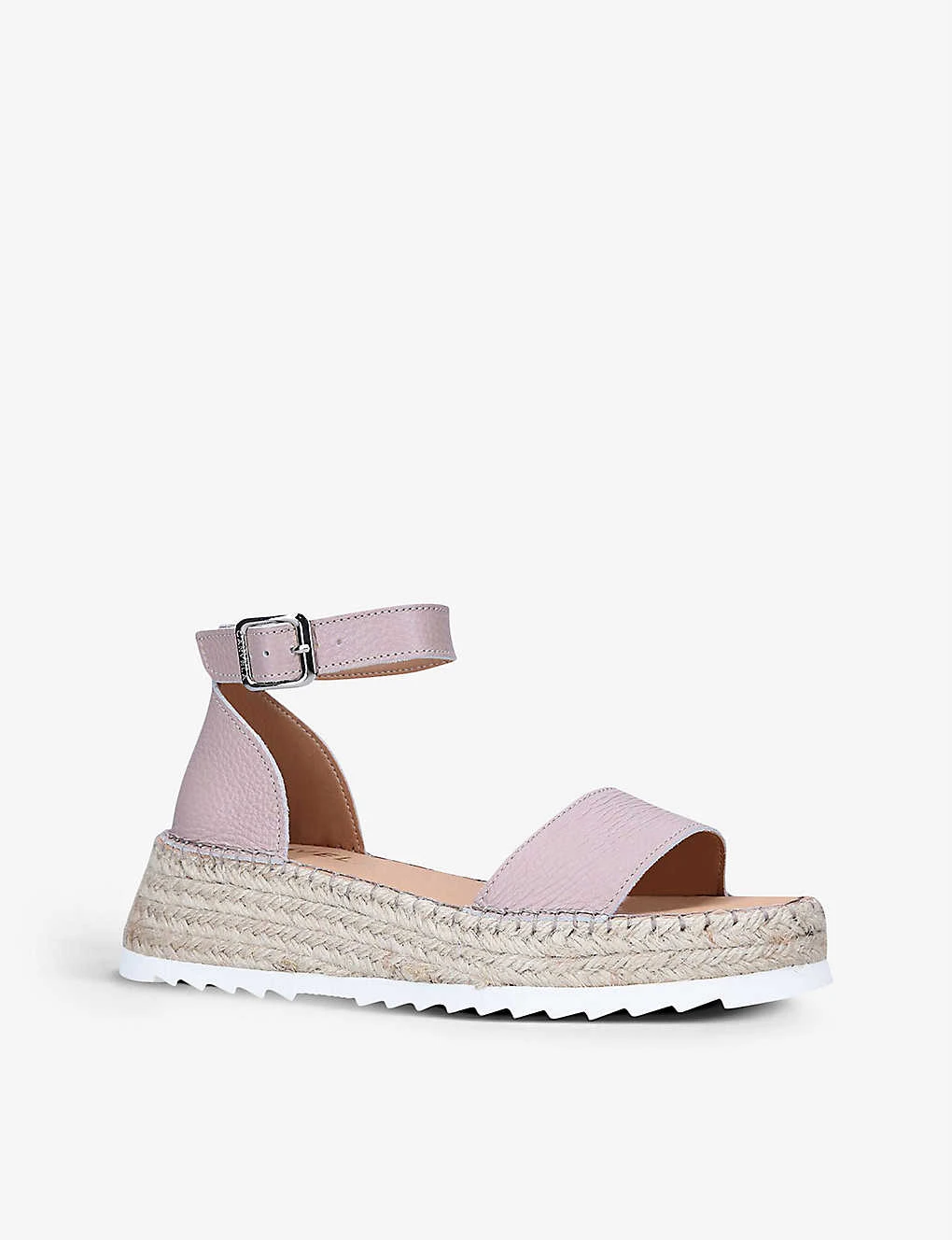 Chase Espadrille Flatform Leather Sandals - Image 3