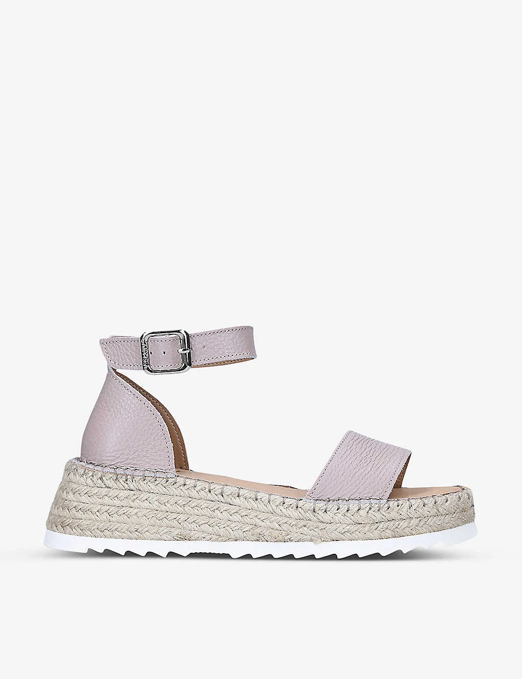 Chase Espadrille Flatform Leather Sandals