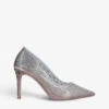 Carvela Lovebird Crystal-embellished PVC Courts