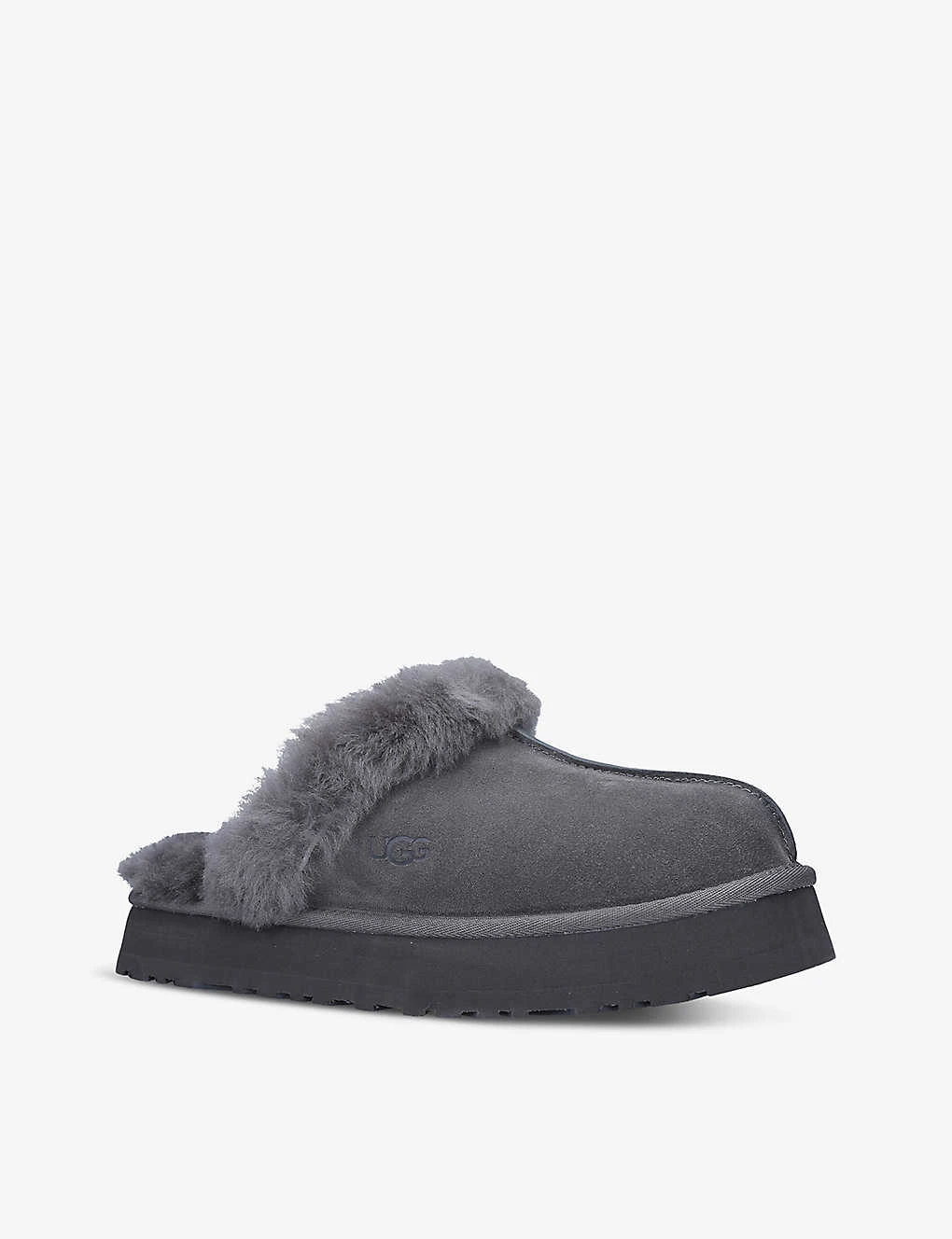 Ugg Disquette Shearling-lined Suede Slippers - Image 3