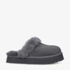 Ugg Disquette Shearling-lined Suede Slippers