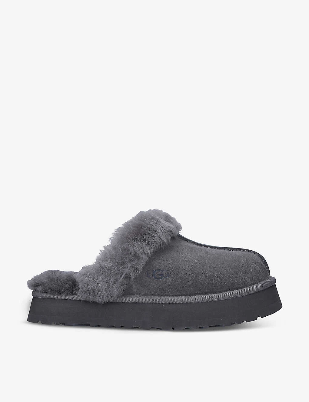 Ugg Disquette Shearling-lined Suede Slippers