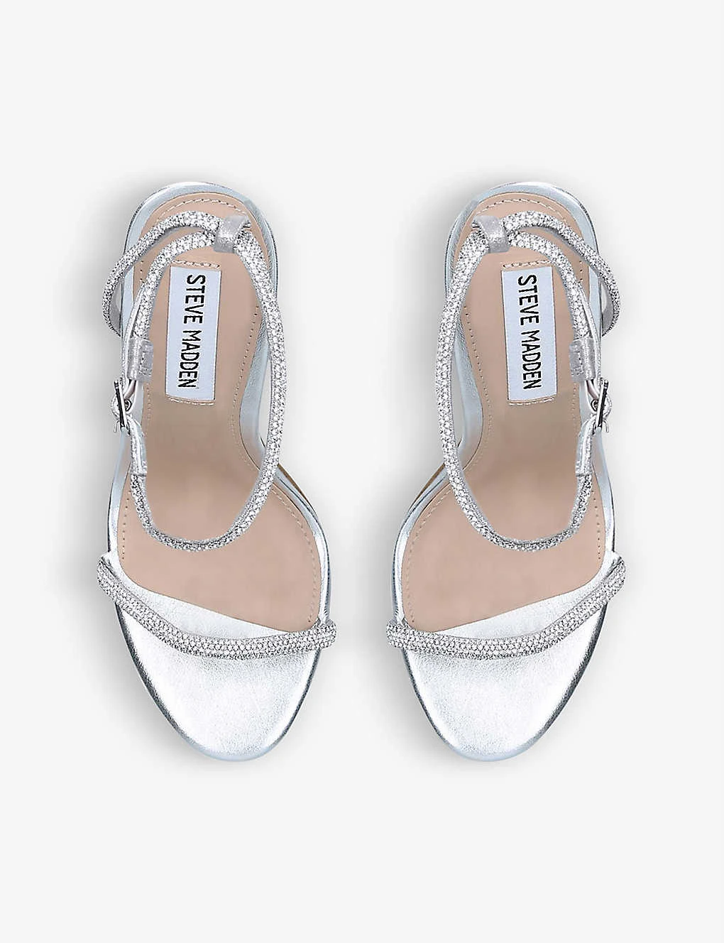 Steve Madden Breslin Rhinestone-embellished Suede Heels - Image 2