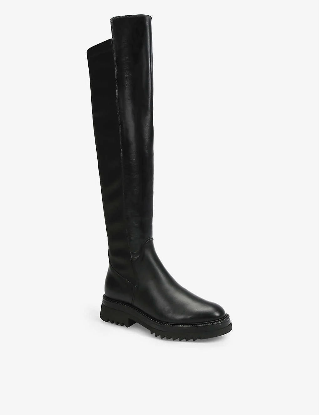 Carvela Strong Leather Over-the-knee Heeled Boots - Image 3