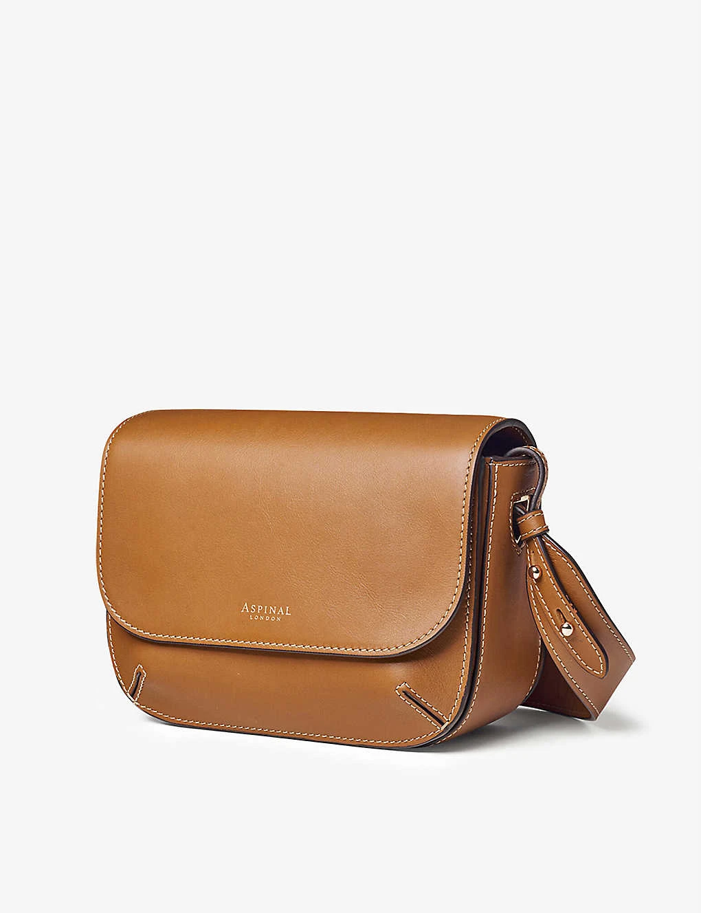 Ella Logo-print Grained-leather Cross-body Bag - Image 2