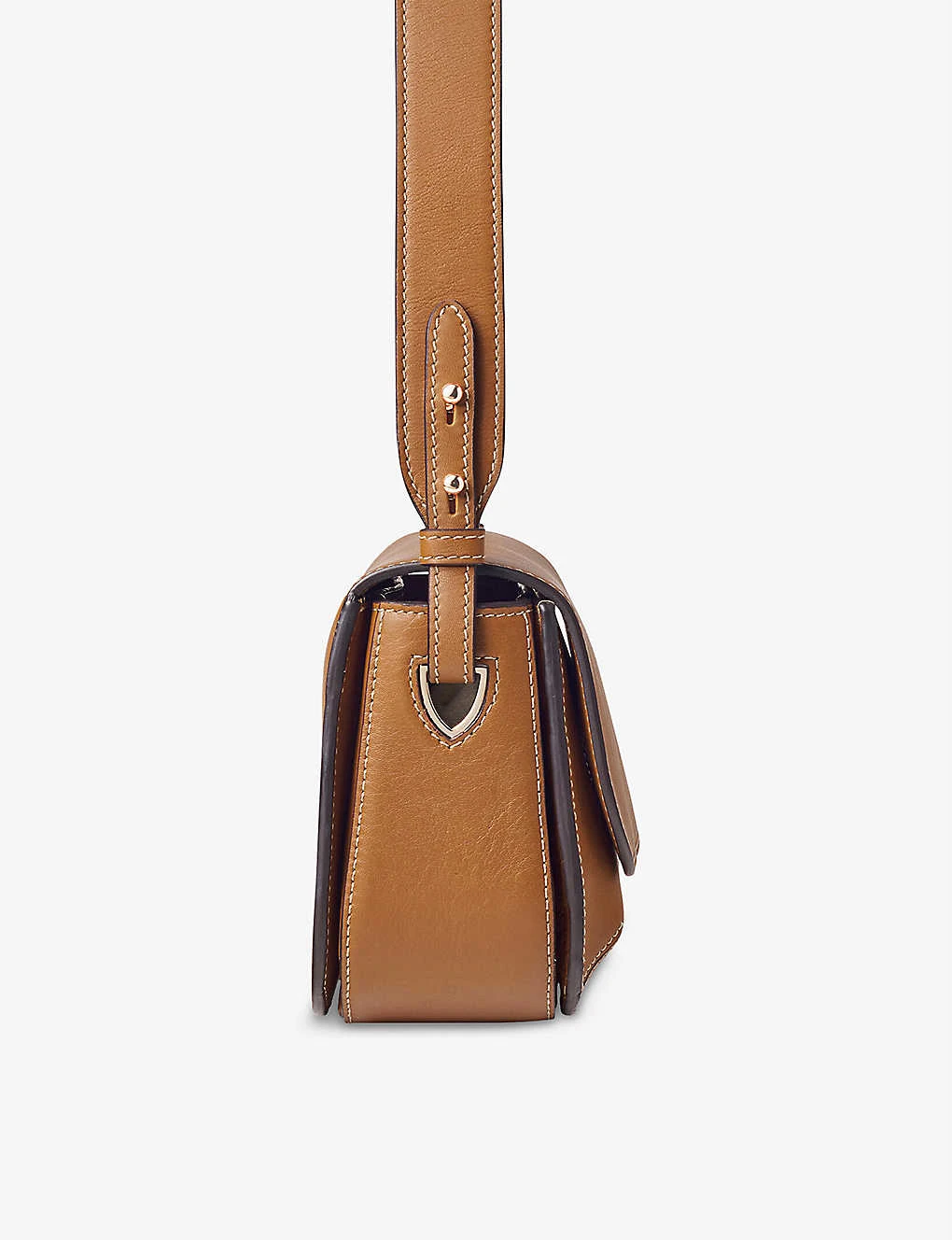 Ella Logo-print Grained-leather Cross-body Bag - Image 5