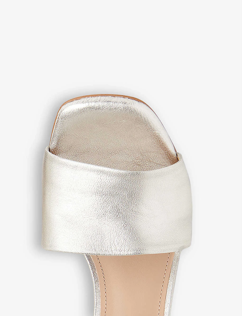 Whistles Lilley Open-toe Leather Heeled Sandals - Image 2