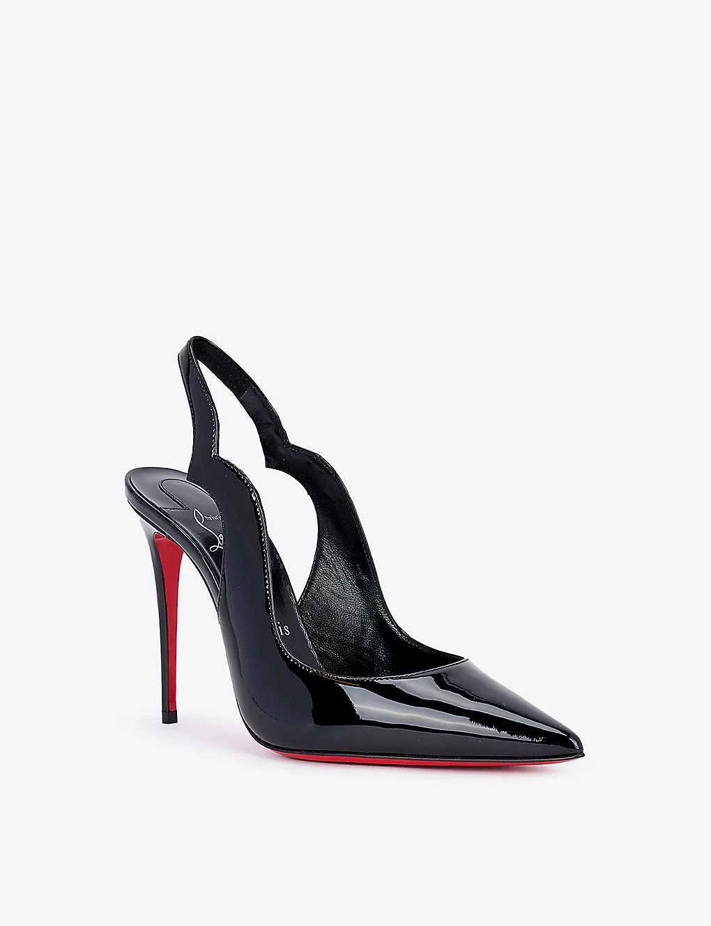 Christian Louboutin Hot Chick Sling 100 Patent-leather Courts - Image 3