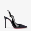 Christian Louboutin Hot Chick Sling 100 Patent-leather Courts